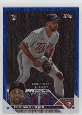 2023 Topps Update Rookie Debut Blue Foil /999 Edouard Julien #US46 0q3