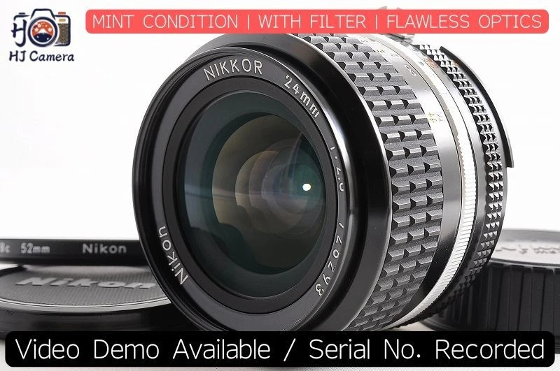 Preços baixos em Nikon AI-S lentes de câmera f/2.8 24mm Focal | eBay