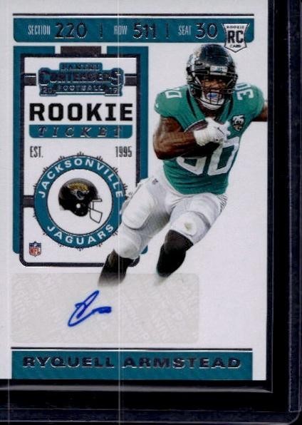 Ryquell Armstead Panini Contenders #163 Base