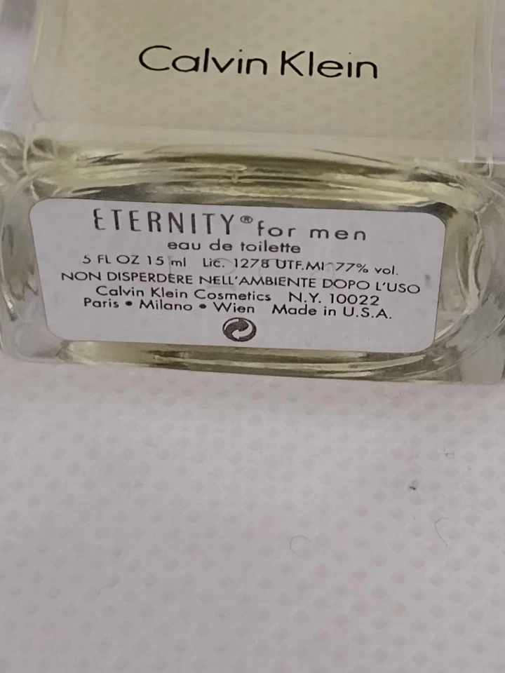 Calvin Klein Eternity para hombre eau de toilette 0,5 fl oz 15 ml Dab Foto 2 de 2