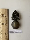 CIVIL WAR NCO Ordinance Dept. Officers Hat Insignia