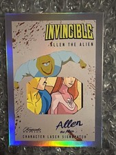 2025 Keepsake Invincible Season 1 #584 Allen the Alien Laser Signapatch