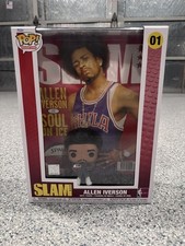Funko Pop Magazine Covers Allen Iverson 01 SLAM 76ers Vinilo Figura Baloncesto