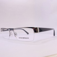Emporio Armani Eyeglass Frames EA 1006 3016 51 17 140 Black Silver No Defect