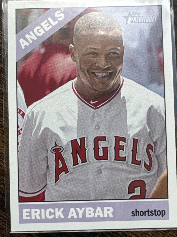 2015 Topps Heritage (1-425) - Juego de equipo Los Angeles Angels Foto 3 de 3
