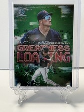 2025 Bowman - Greatness Loading Walker Jenkins #GL-24 Green Refractor /99 (RC)