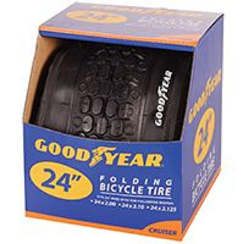 Kent 91058 24" Cruiser Tire Folding Black 24x2 2.10 2-1/8