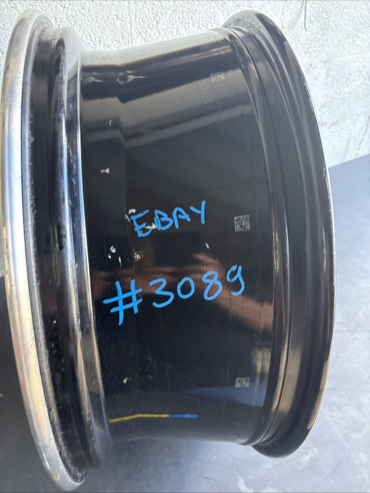 22 PHANTOM OEM GENUINE RIM FACTORY BLACK 22" ROLLS ROYCE  Only 0ne #3089