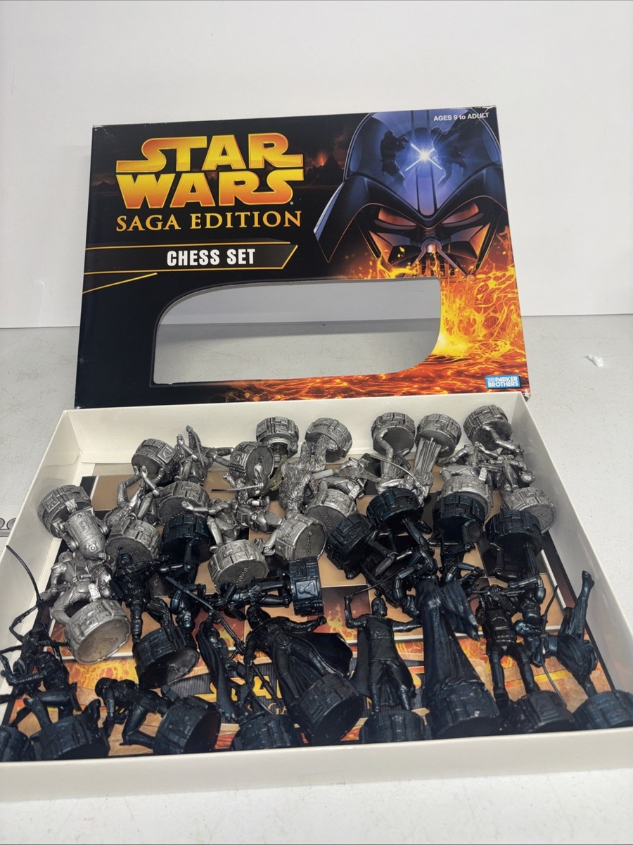 Parker Brothers Star Wars Saga Edition Chess Set 653569057956| eBay