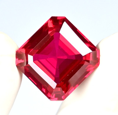 22.40 Ct Natural Mozambique Blood Red Ruby Emerald Certified Stunning Gemstone