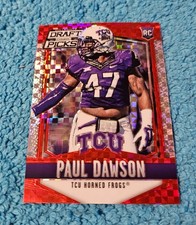 2015 Panini Prizm Draft Picks Rookie Paul Dawson TCU Red Power #235