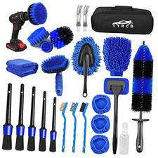 26Pcs Car Detailing Brush Set, Car Detailing Kit, Car Detailing Brushes, Car