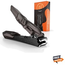 Stainless Steel Nail Clippers for Men Women Self-Collecting Durable Sharp