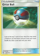 Pokemon TCG - Great Ball - Shining Legends - Uncommon - 60/73