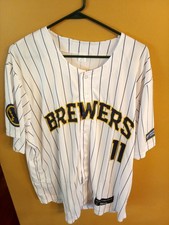2025 MILWAUKEE BREWERS Jackson Chourio JERSEY ADULT XL S.G.A