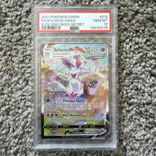 Sylveon VMAX graded PSA 10 for sale on eBay