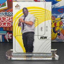 2025 Upper Deck SP Signature Edition AEW Wrestling Evil Uno #29 Yellow /50