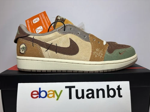 BRAND NEW Air Jordan 1 Retro OG x Zion Williamson Low Voodoo Suede DZ7292-200