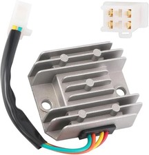 Voltage Regulator Rectifier 4 Wire GY6 Dirt Bike Go Kart Moped ATV  GY6 50cc...