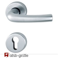 Hoppe TüRgriff Tokyo Rosette Chrom Matt Resista® Pz TüRdrüCker TüRbeschlag