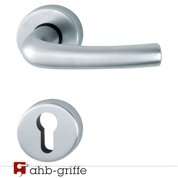 Hoppe TüRgriff Tokyo Rosette Chrom Matt Resista® Pz TüRdrüCker TüRbeschlag-image