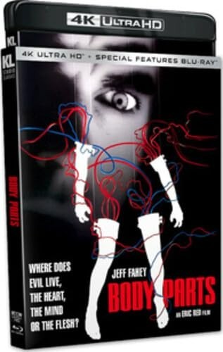 Body Parts (1991) - 4K UHD Blu-ray - New Sealed - Jeff Fahey - With Slipcover