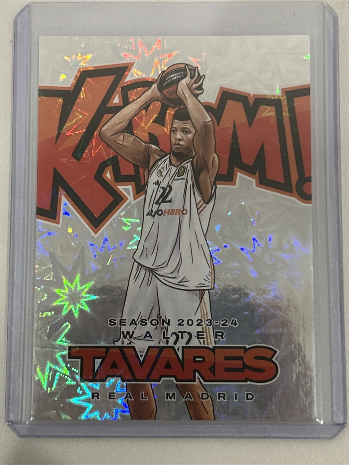 2023-24 Panini Crown Royale Euroleague BK Walter Tavares Kaboom #22 SSP Case Hit