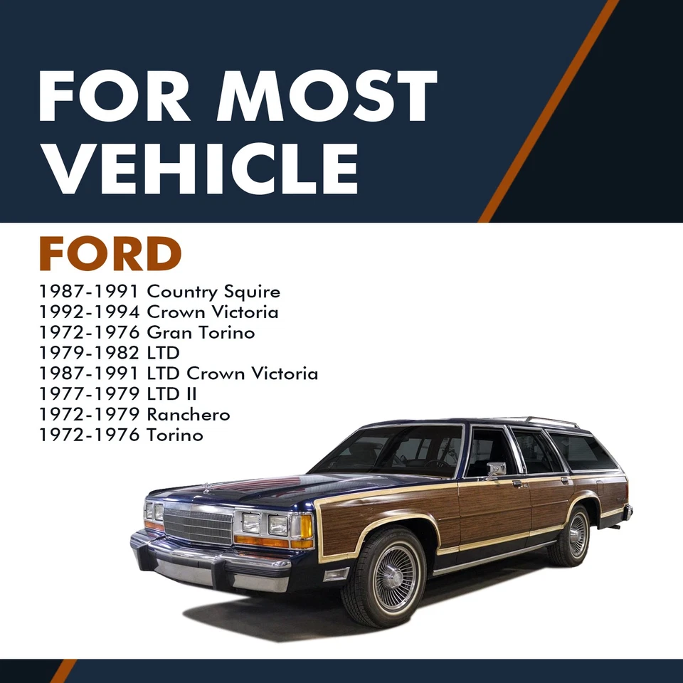 Set Front Shock-Rear Complete Shock Absorber Kit For 1972-1976 Ford Gran Torino - Image 2 of 4