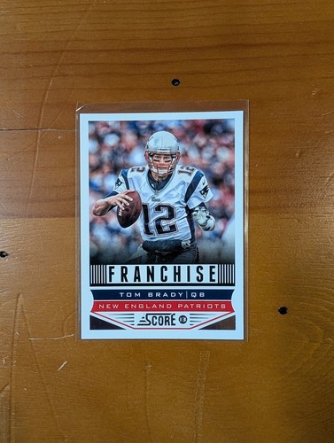 Tom Brady #285 2013 Panini Score card