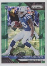 2018 Panini Prizm Rookie Green Crystals Prizm 72/75 Daurice Fountain #237 0d2