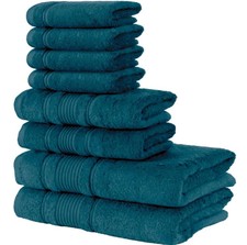 Luxury Face Hand Bath Towels 100% Egyptian Cotton 600 GSM Thick Super Soft Towel