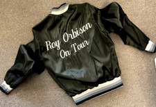 ROY ORBISON'S OFFICIAL WORLD TOUR JACKET Manufactured by SWINGSTER S/M