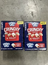 2 Boxes 6x Pack Pop-Tarts Crunchy Poppers Crunchy Filled Strawberry Snack