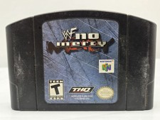 WWF No Mercy Wrestling Nintendo 64 Game Cartridge Only Authentic Tested N64