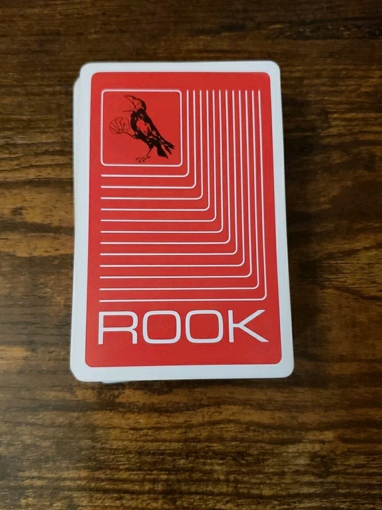 Parker Bros Rook Card Game Box Tournament Rules Instructions Vintage 1972