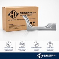 Einstiegblech Vorne Links Diederichs 9334223 Passend FÜR Nissan Opel Renault