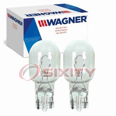 2 pc Wagner Back Up Light Bulbs for 1994-2010 Pontiac Firefly G4 G5 G6 tb