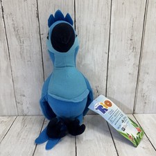 Blue Sky Rio 2 Movie Toy Factory Plush Macaw Bird Stuffed Animal 16" with tail