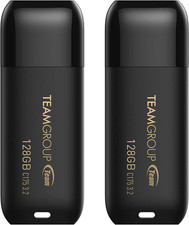 C175 128GB 2 Pack USB 3.2 Gen 1 USB 3.1/3.0 Read 100Mb/S Flash Thumb Drive, Ex