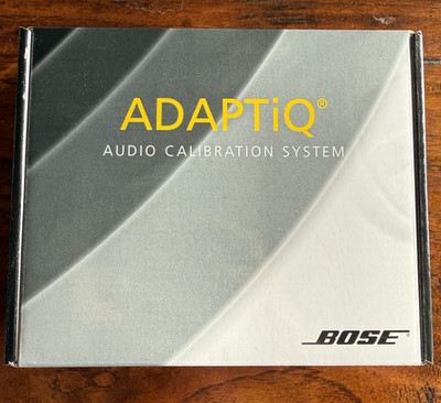 Bose ADAPTIQ Audio Calibration Einmess-Mikrofon Lifestyle Acoustimass NEU