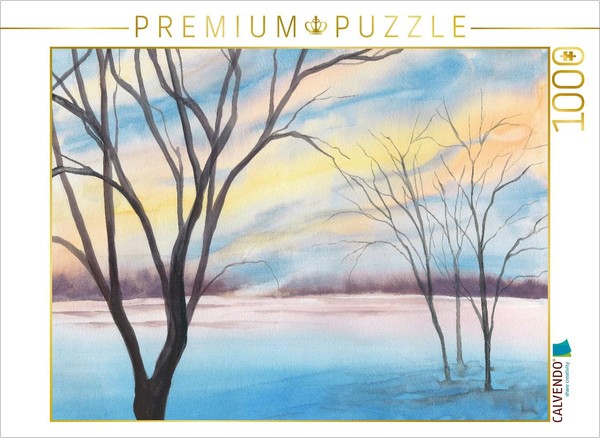 Calvendo Puzzle The First Warmth | 1000 Pieces, Finished Size 25.2 × 18.9 In (64-image