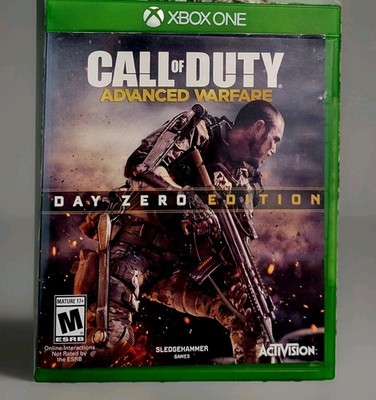 XBOX ONE: CALL OF DUTY ADVANCED WARFARE DAY ZERO EDITION CIB / FAST NXT DAY SHIP