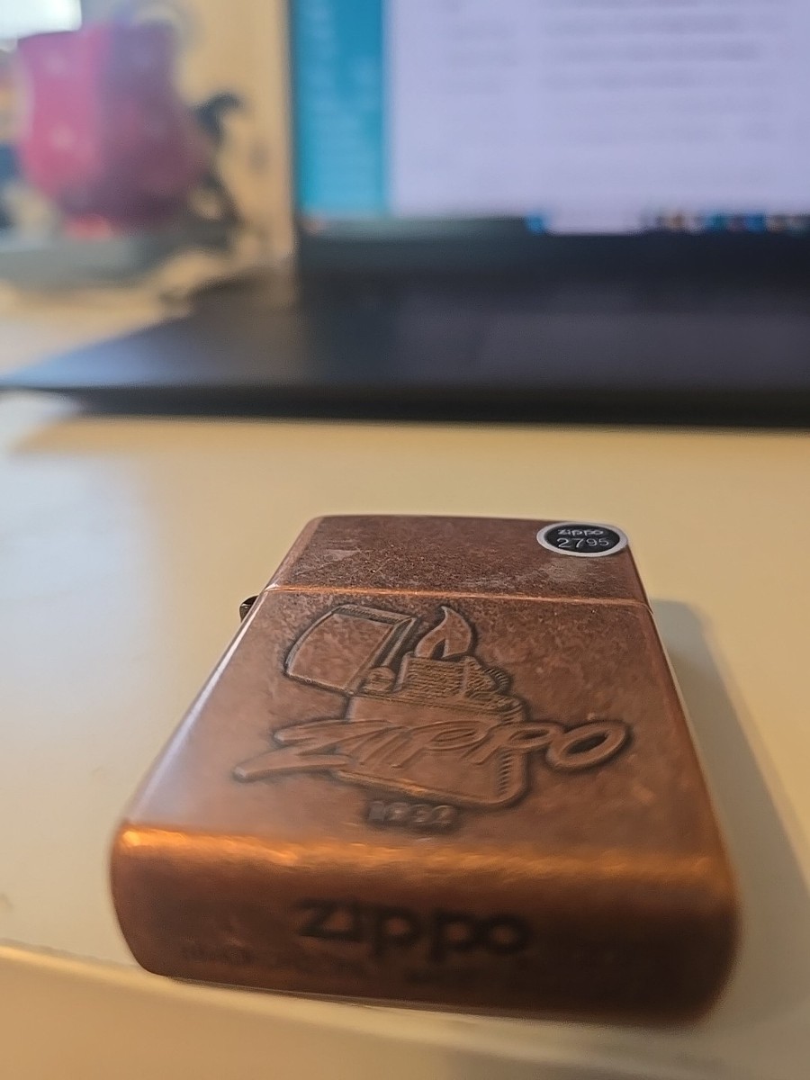 ZIPPO 1996 ANTIQUE COPPER FINISH 1932 SCRIPT | eBay