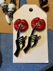 Black Jewelry Lot Incl Sugar Fix Earrings Bracelets Goth Evening 40 pieces MIXED — photo 9