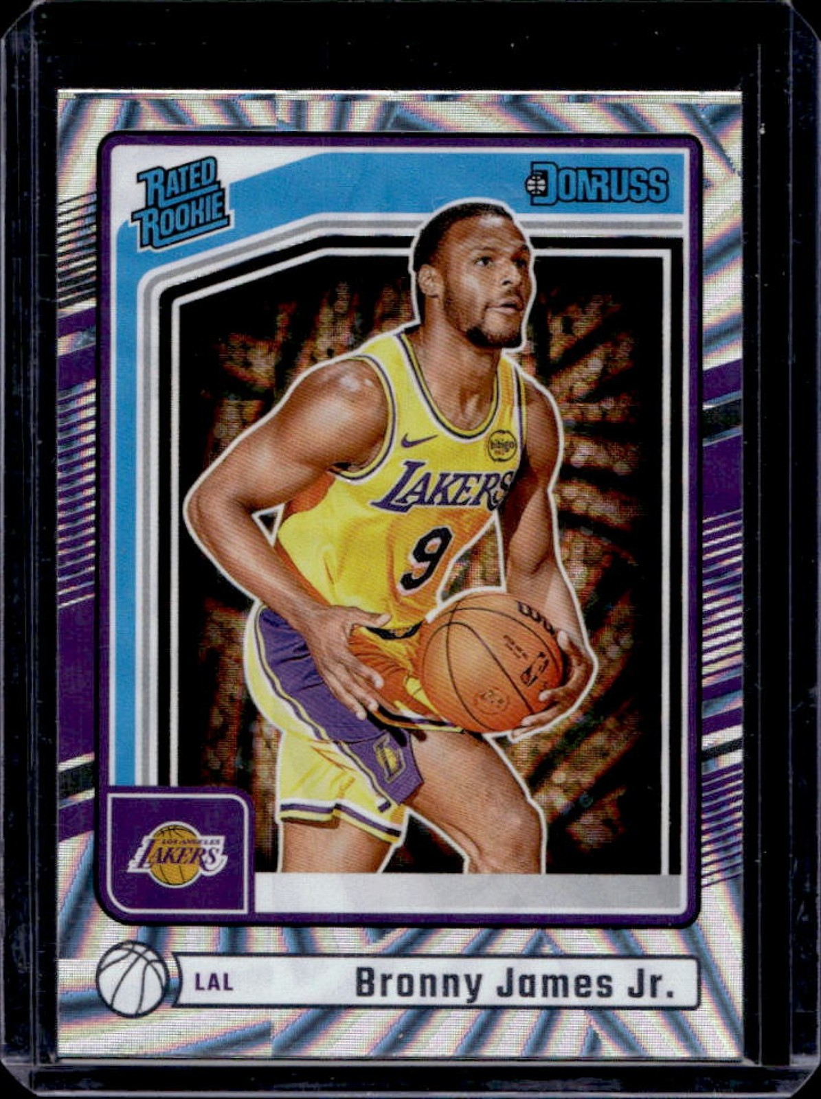 2024-25 Donruss Bronny James Jr. Wedges Rated Rookie #243 Lakers