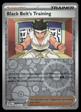 Black Belt's Training 096/131 Prismatic Evolutions Holo Trainer Pokemon TCG