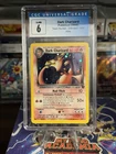 Dark Charizard Holo 🔥 CGC 6 Pokemon Team Rocket #4 EX/NM