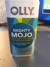 9 Olly Mighty Mojo Resveratrol Pine Bark 30 caps SEALED Exp 11/2025. S1c
