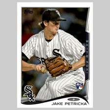 Jake Petricka Rookie #612 2014 Topps Chicago White Sox Baseball Card MLB NM