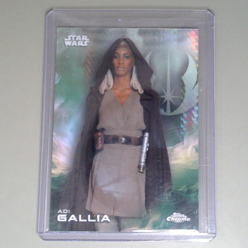 Topps Star Wars Chrome Adi Gallia 102 The Phantom Menace Trading Card Jedi